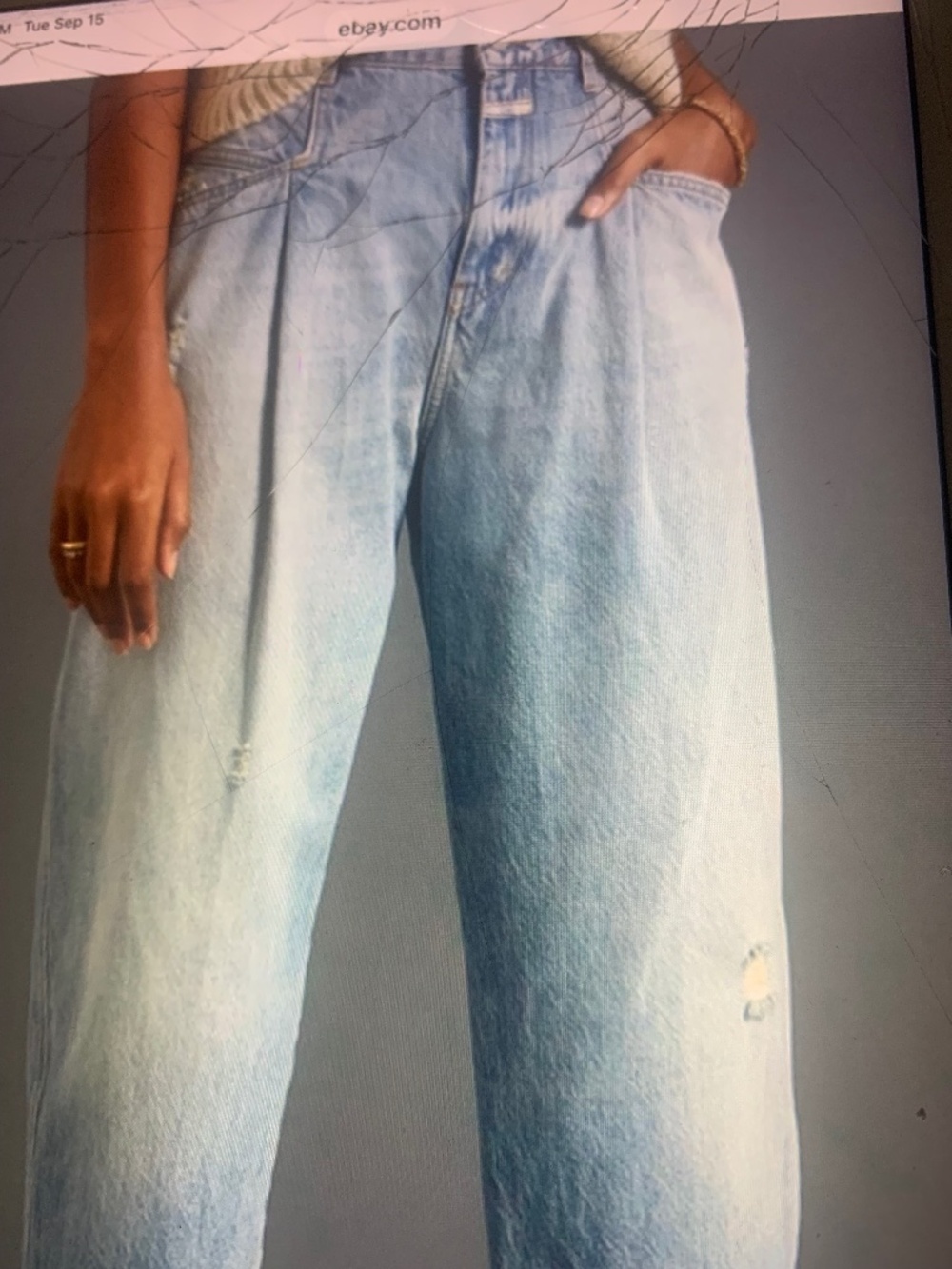 Closed pearl tapered jeans